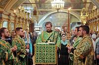 Архиерейское богослужение в Саввино 